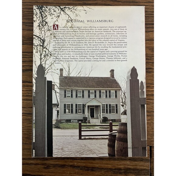 1971 Legacy From The Past Portfolio Of 88 Original Williamsburg Buildings SC - Picture 6 of 6